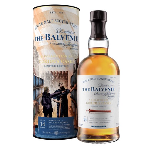 Balvenie 14 Year Old American Bourbon Barrel Single Malt Scotch Whisky 70cl - A Symphony of Unexpected Flavours